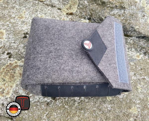 Felt Bag No.2 (Series 1), grey/anthracite